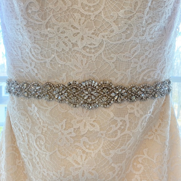 Romona Keveza Legends L315 Mermaid Fit and Flare Gown BRAND NEW UNALTERED - Picture 9 of 16